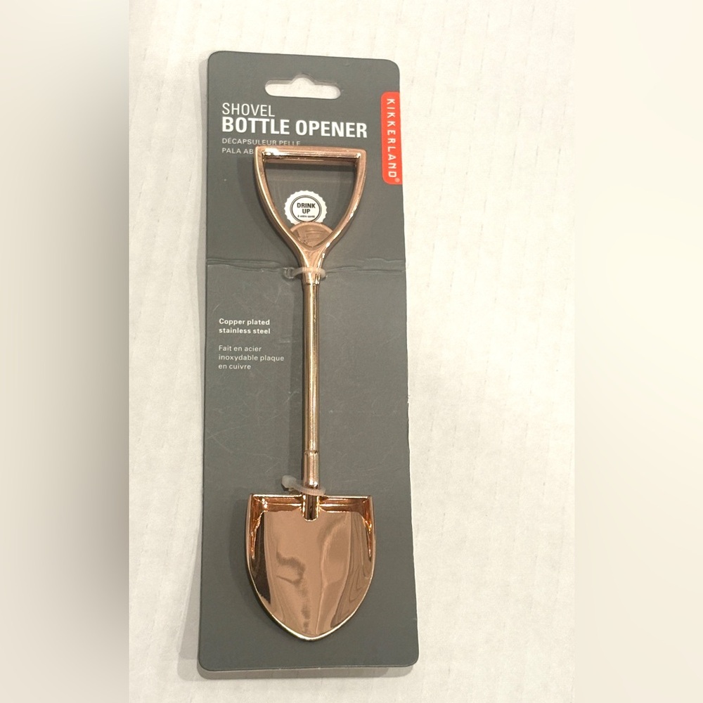 Kikkerland Shovel Bottle Opener NEW